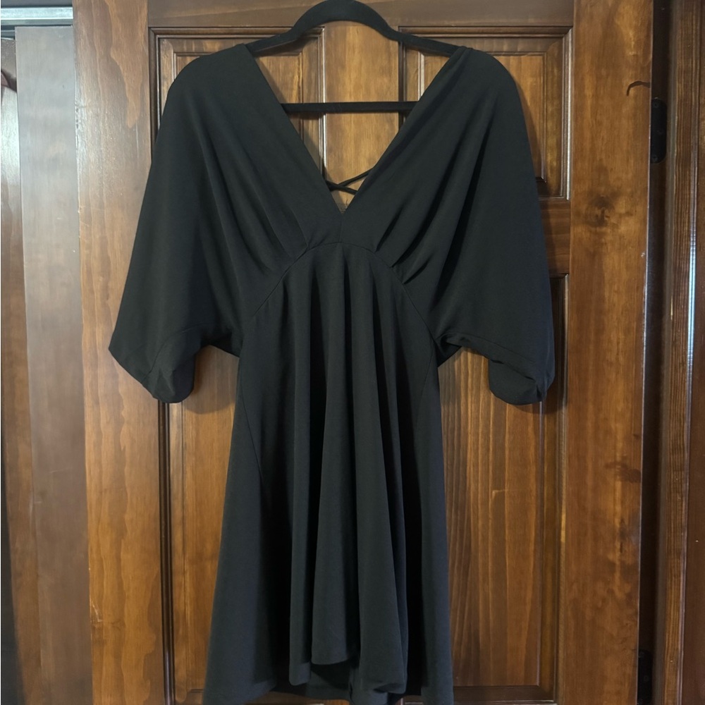 Nostalgia Black Mini Dress